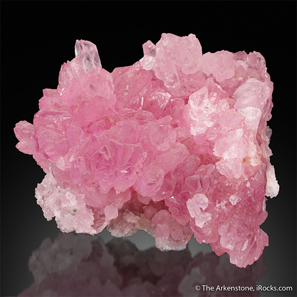 pink quartz crystals